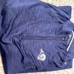 Rams pull over fleece